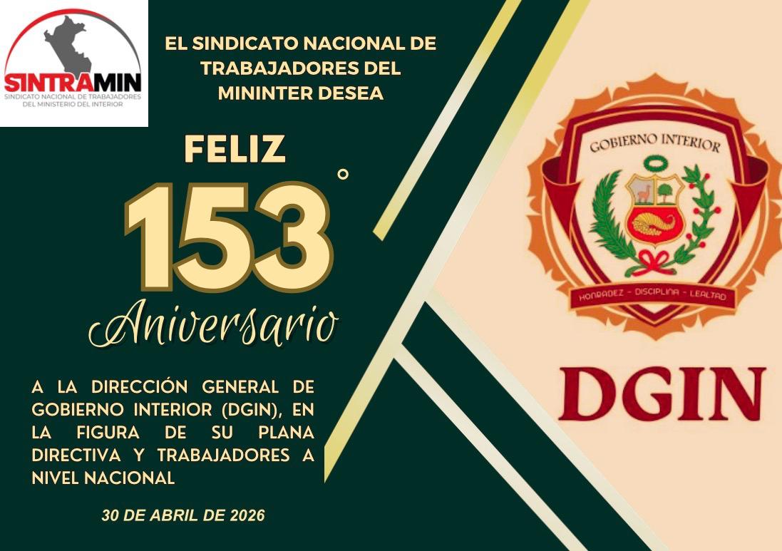 Feliz Aniversario DGIN